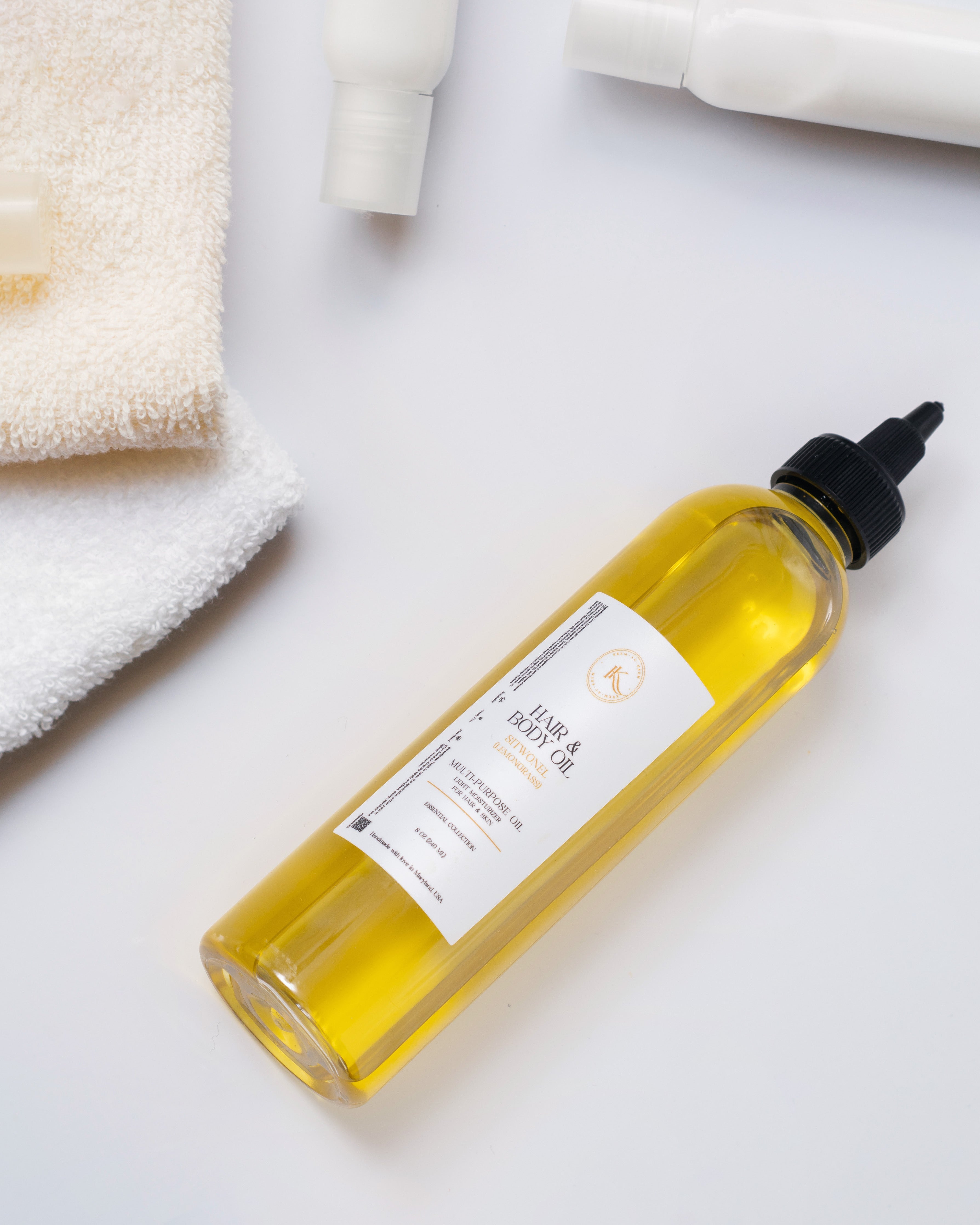 hair body oil