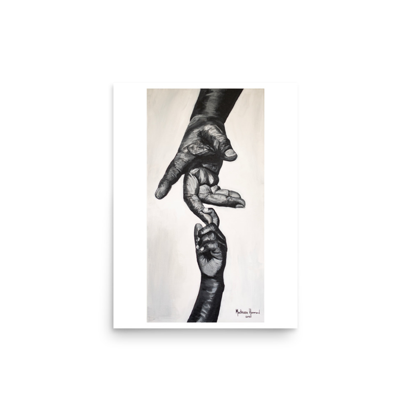 Take My Hand - Poster - 12″×16″ image