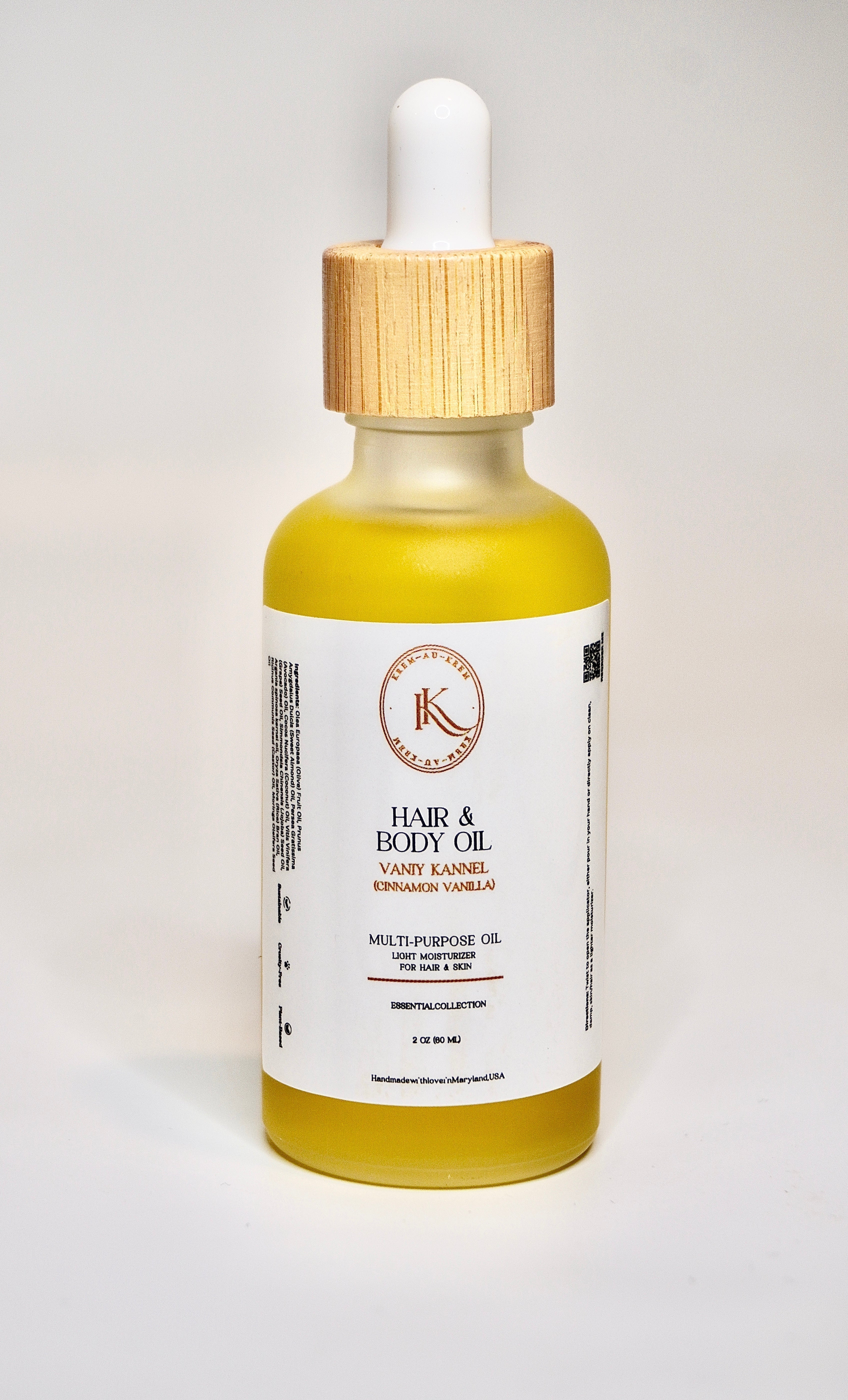 hair body oil - 2 oz