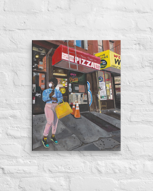 A Rose In Harlem - Canvas image 3