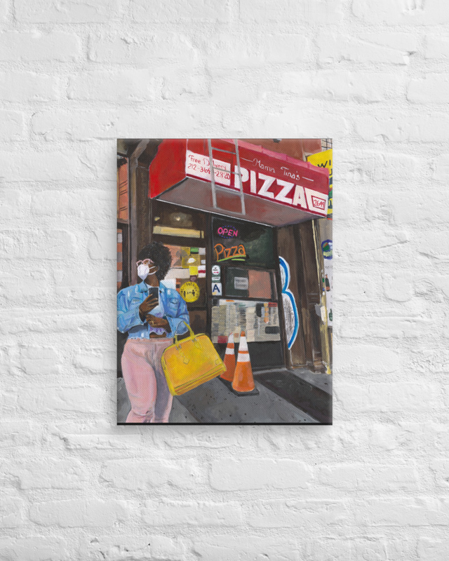 A Rose In Harlem - Canvas - 18″×24″ image