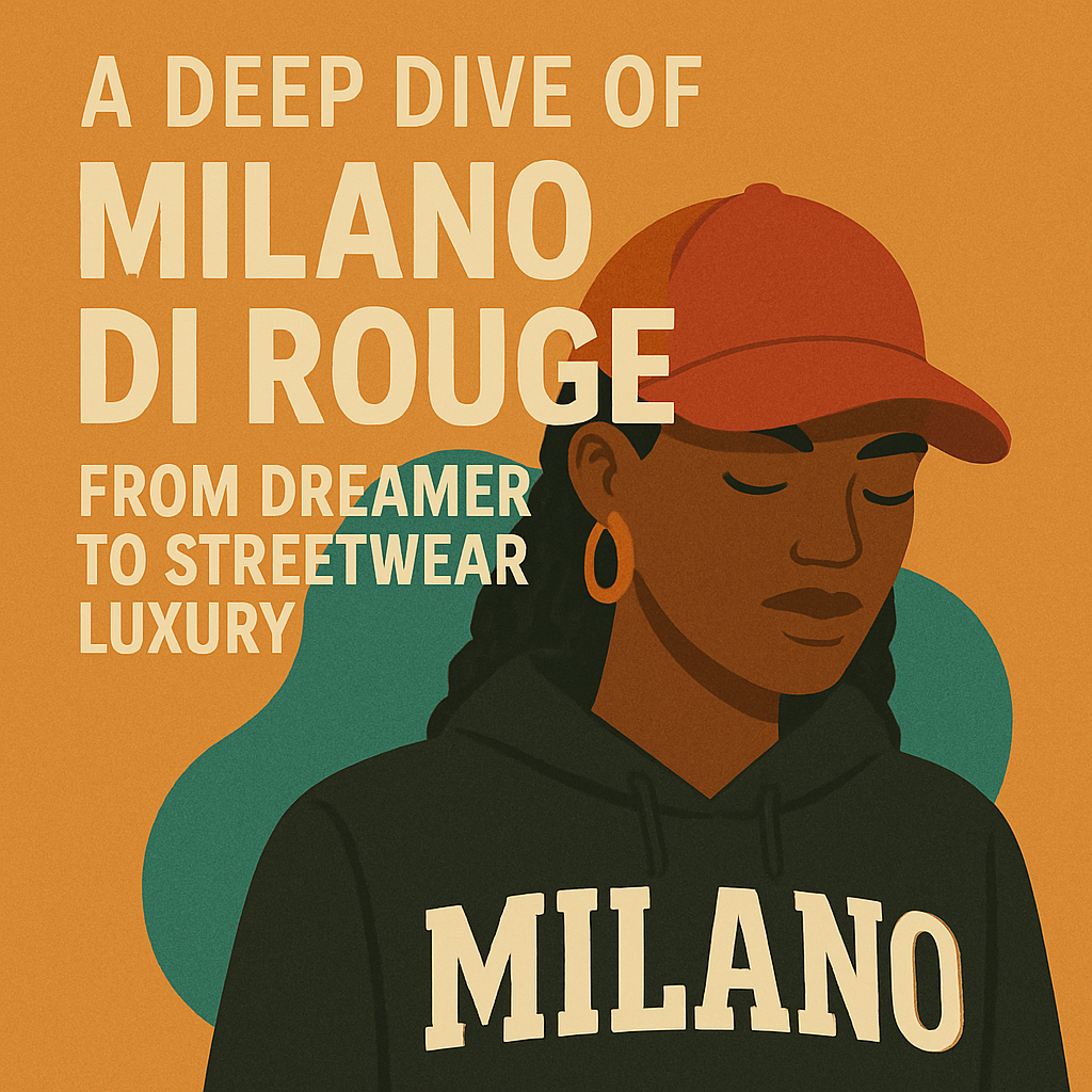 Milano Di Rouge Brand Profile | Streetwear Luxury & Black-Owned Vision