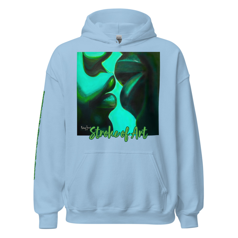 Intimacy in Shades of Green - Unisex Hoodie image 56