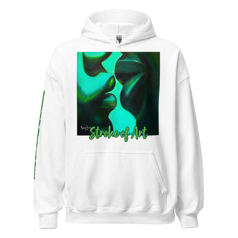 Intimacy in Shades of Green - Unisex Hoodie image 78