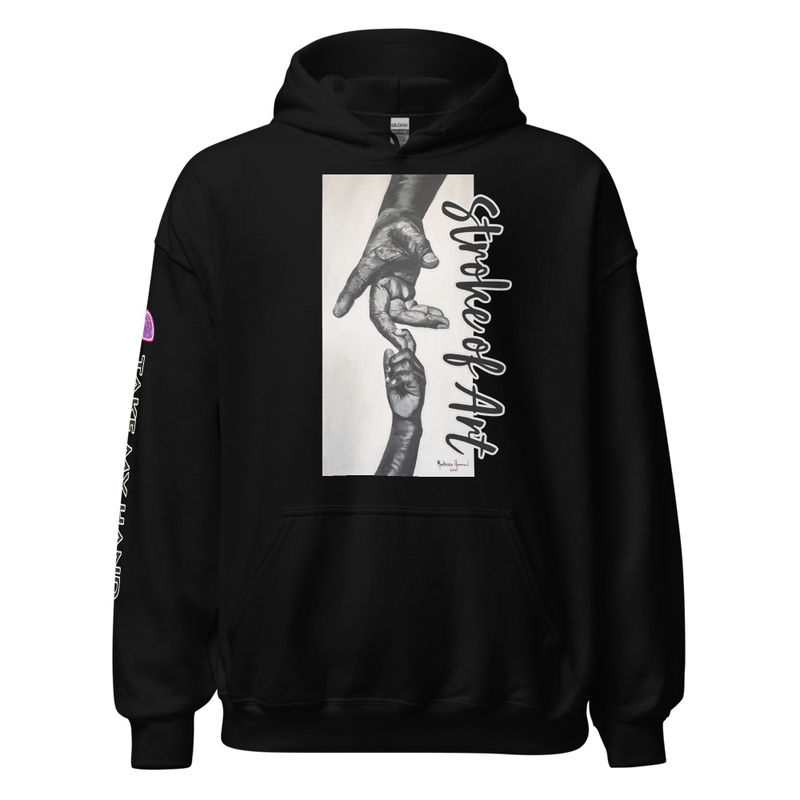Take My Hand - Unisex Hoodie - Black, 5XL image