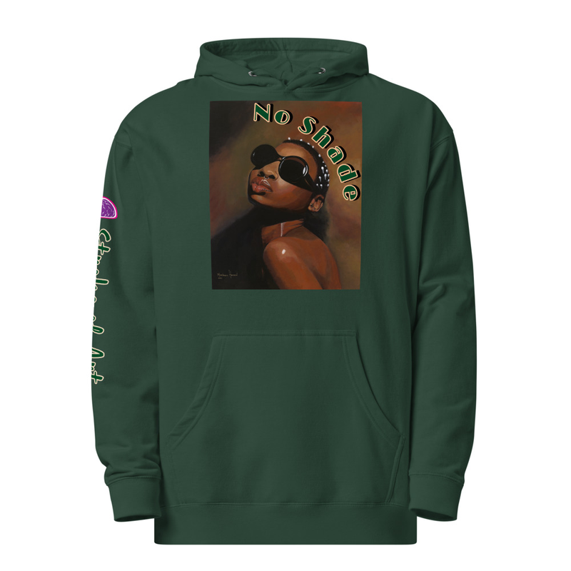 No Shade - Unisex Hoodie - Alpine Green, L image