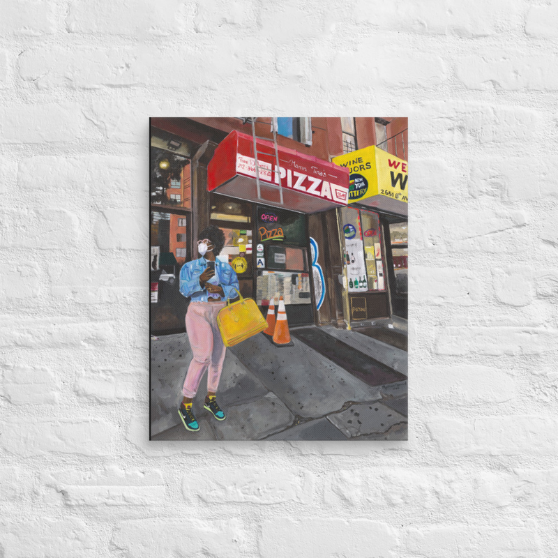 A Rose In Harlem - Canvas image 3