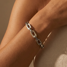 Daphne MM Link Bracelet by Ora Ana worn on the wrist