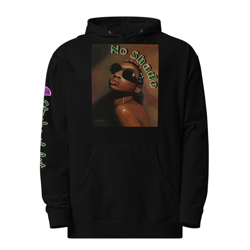 No Shade - Unisex Hoodie - Black, L image