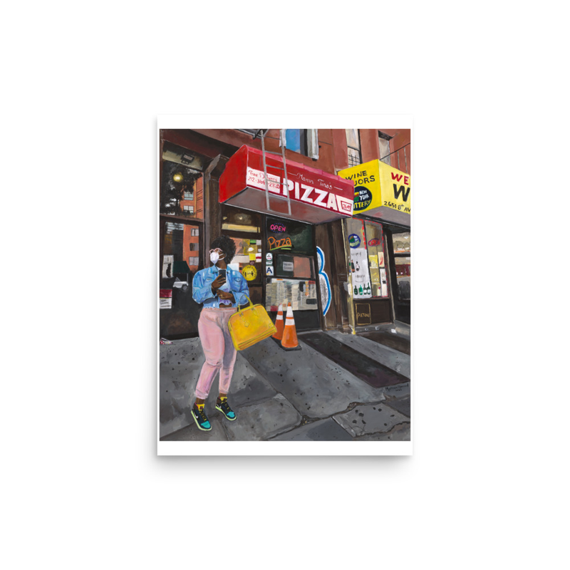 A Rose in Harlem - Poster - 12″×16″ image
