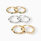 Size reference for the medium Claire Hoop Earrings, 40mm outer diameter